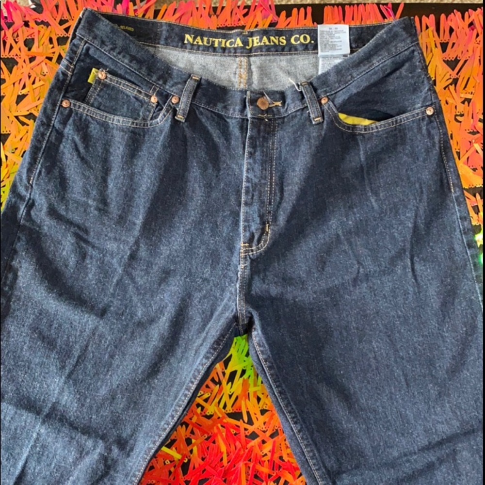 Nautica jeans co. Relaxed Fit blue denim - Picture 13 of 13
